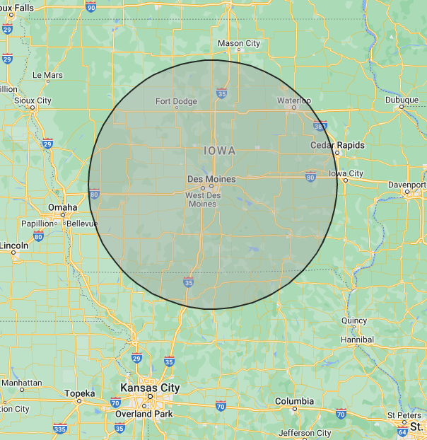 Iowa Hiring Map